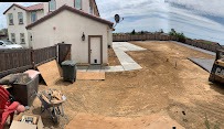 Site preparation for a landscape installation