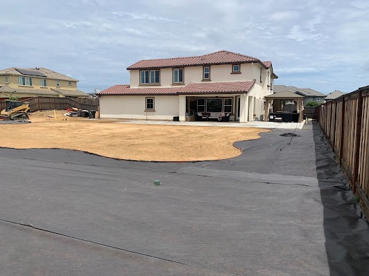 Large finished installation area